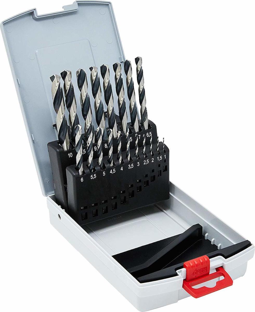 BOSCH POINTTEQ ΣΕΤ ΜΕΤΑΛΛΙΚΑ ΤΡΥΠΑΝΙΑ HSS 19τμχ (2608577351)
