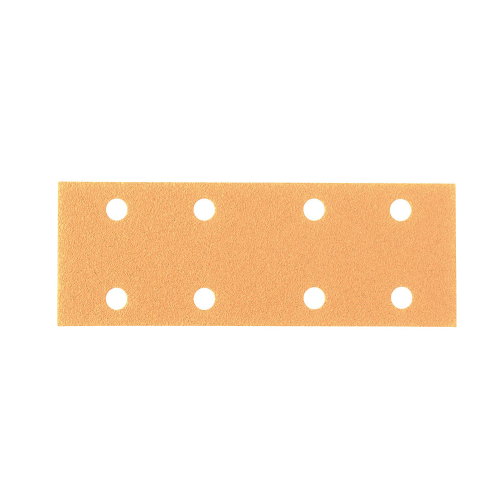ΦΥΛΛΑ VELCRO ΑΣΤΑΡΙΟΥ-ΒΕΡΝΙΚΙΟΥ YELLOW LINE 81x153mm 8 TΡΥΠΕΣ P100 SMIRDEX