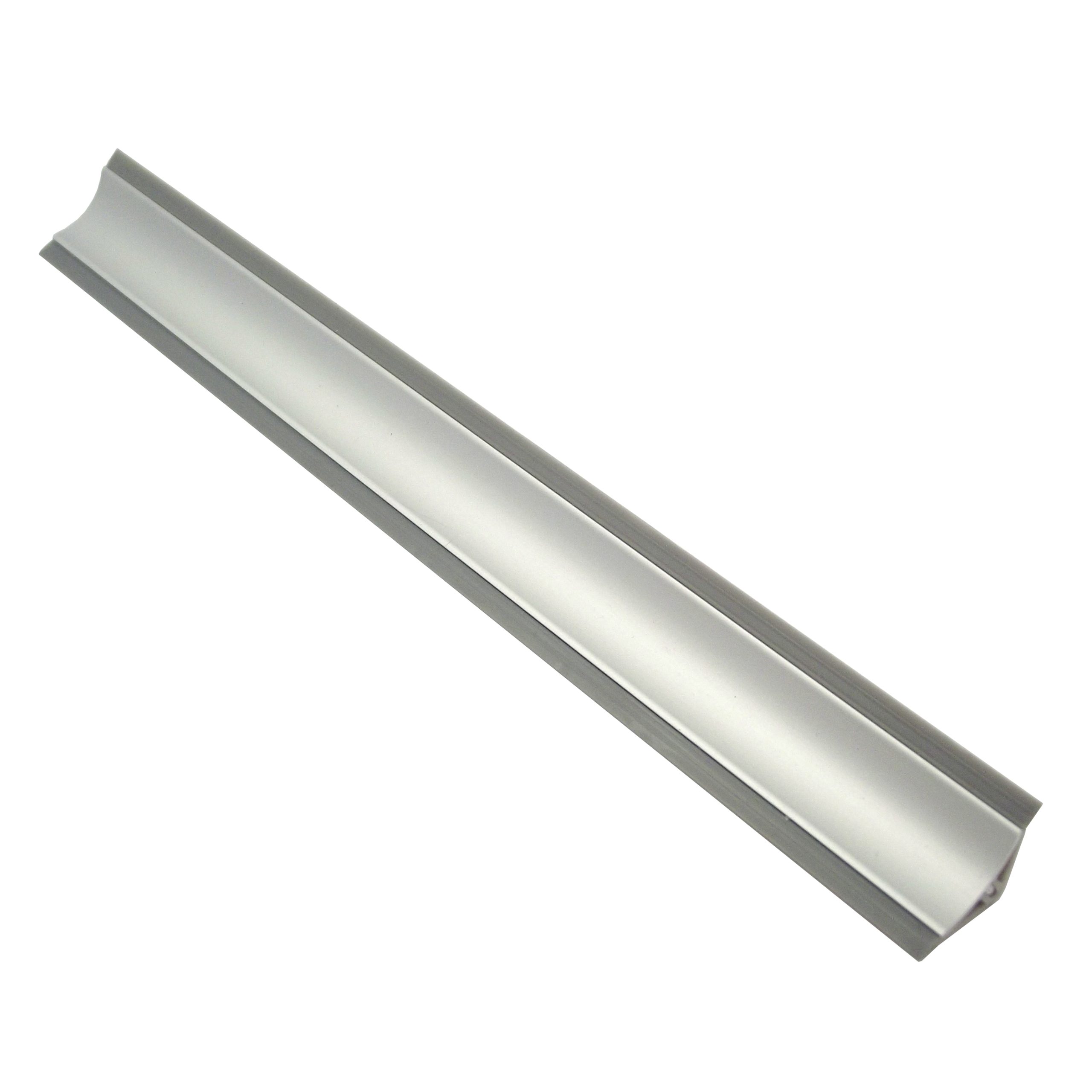 ΑΡΜΟΚΑΛΥΠΤΡΟ ΜΙΝΙ ΠΟΜΠΕ-ΜΕΣΑ No11 Π15xΥ15xM4000mm ΝΙΚΕΛ ΜΑΤ ΜΕ ΓΚΡΙ ΛΑΣΤΙΧΟ GEMAN