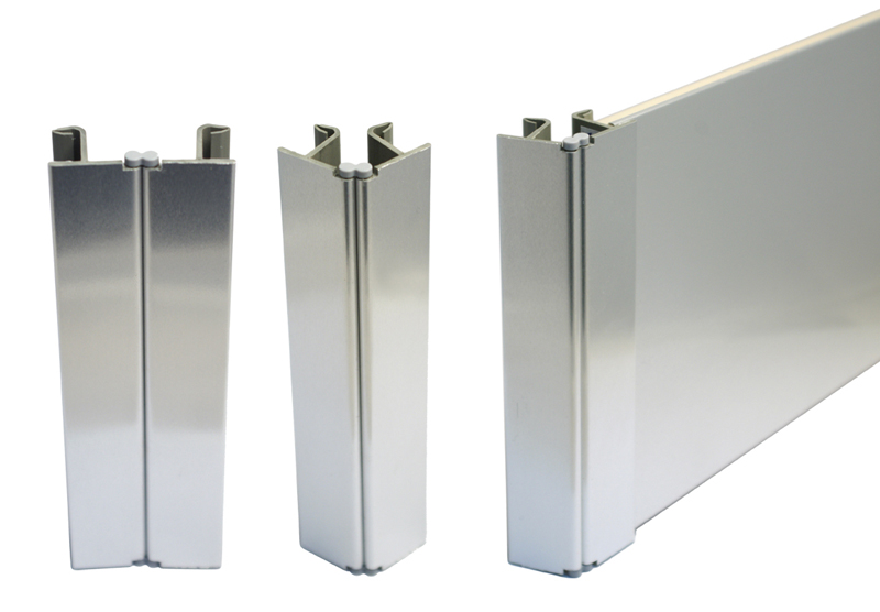 ΓΩΝΙΑ VOLPATO ΜΠΑΖΑΣ JOLLY INOX ΗΜΙ-ΖΑΓΡΕ 100mm