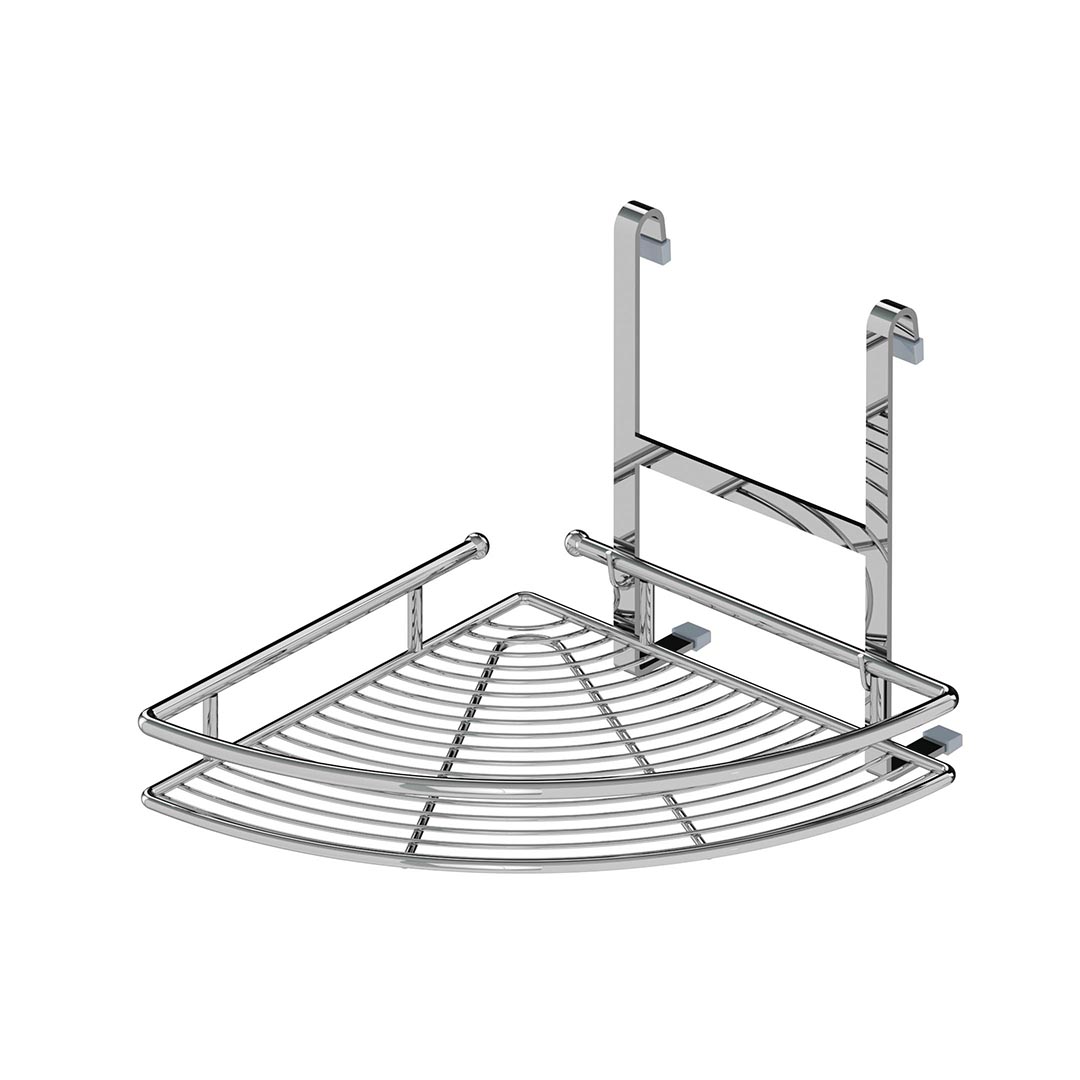 STARAX ΡΑΦΙ ΓΩΝΙΑΚΟ ΝΙΚΕΛ 310x310x265mm (ΠxΒxΥ) S-4035