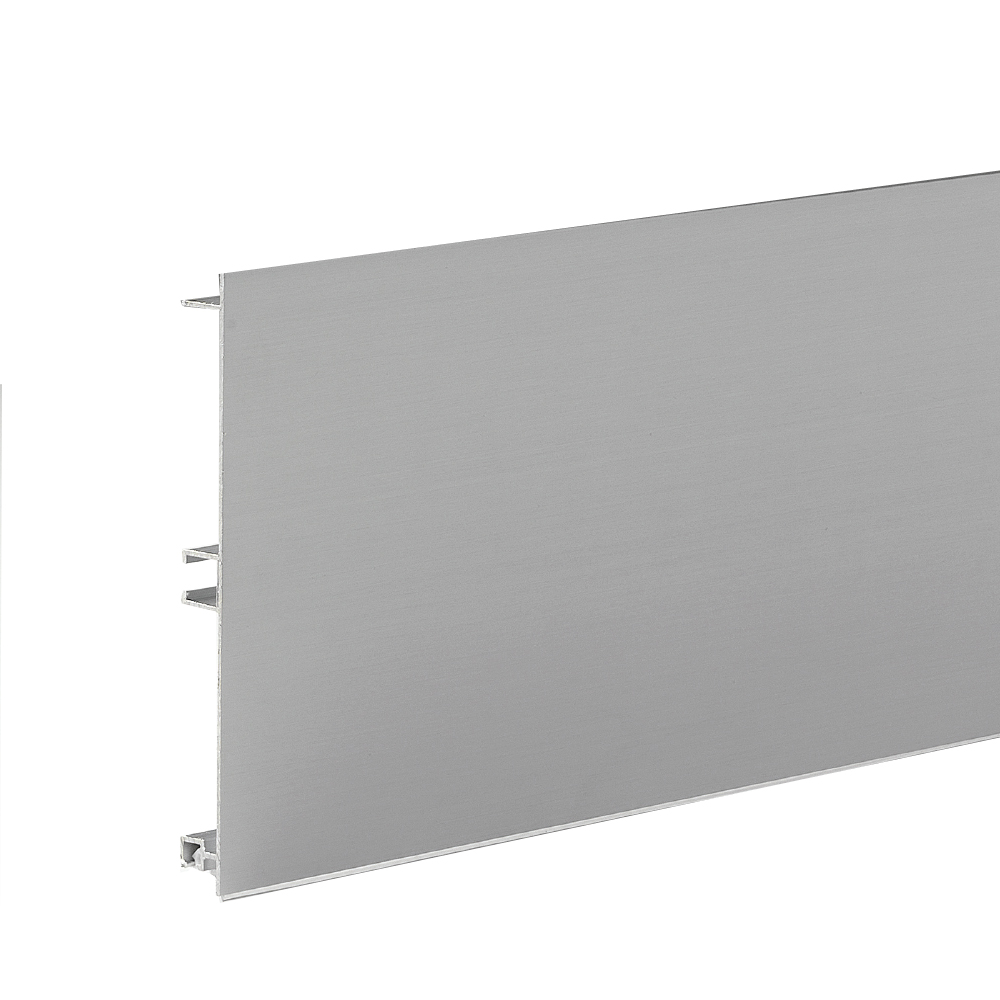 ΜΠΑΖΑ ΑΛΟΥΜΙΝΙΟΥ ΑΝΟΔΙΩΜΕΝΟ andamp; PVC Υ100mm ΜΕ ΛΑΣΤΙΧΟ 4m