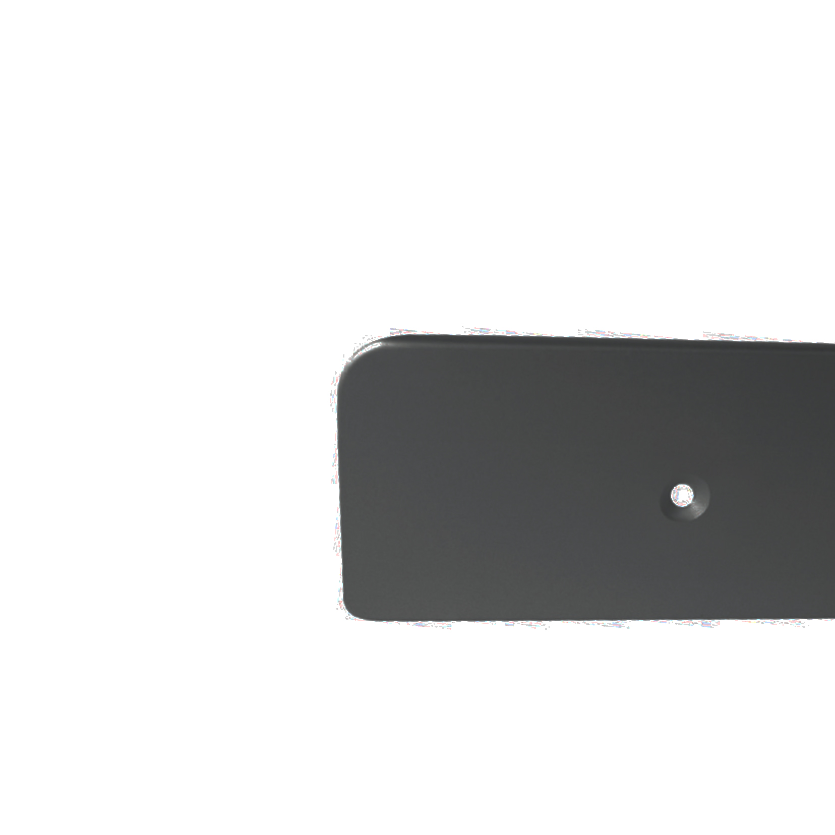 ΣΟΚΟΡΟ ΠΑΓΚΟΥ ΒΙΔΩΤΟ ΙΣΙΟ Υ40xΠ4xΜ640mm ΜΕ ΤΡΥΠΕΣ ΜΑΥΡΟ