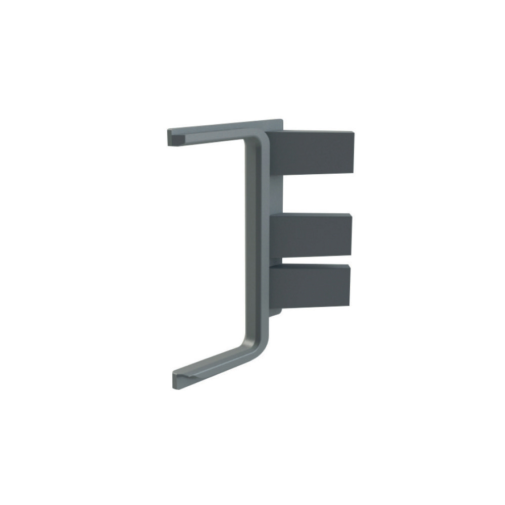 ΕΞΩΤΕΡΙΚΗ ΓΩΝΙΑ 90° ΓΙΑ ΠΡΟΦΙΛ G38 ClapnFit GOLA Υ30xΠ48mm ΓΚΡΙ VOLPATO