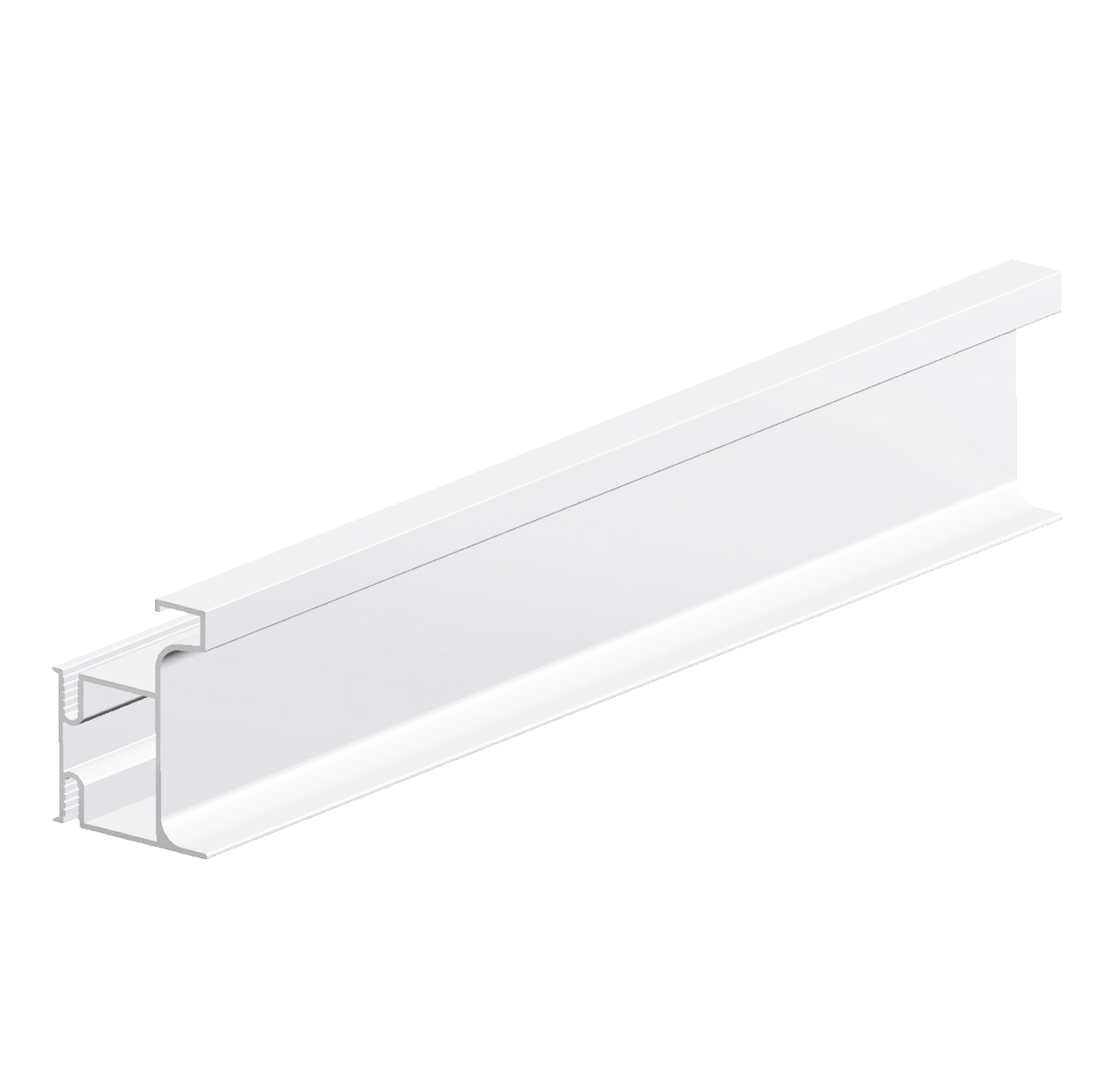 ΠΡΟΦΙΛ ΚΑΘΕΤΗΣ ΜΟΝΗΣ ΛΑΒΗΣ GOLA G21 Υ35.8xΠ48.2xΜ4700mm ΓΙΑ ΠΑΝΕΛ 18mm ΛΕΥΚΟ VOLPATO