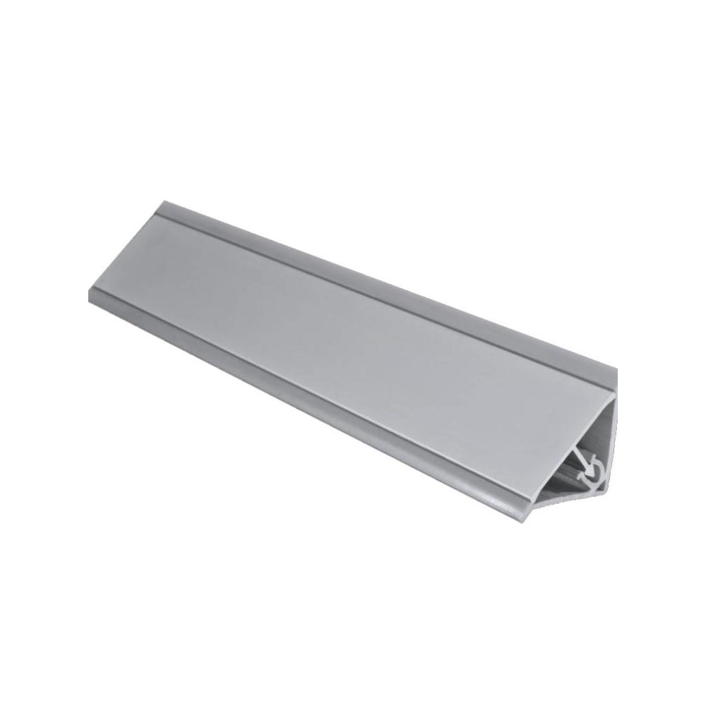 ΑΡΜΟΚΑΛΥΠΤΡΟ T ΜΙΝΙ ΙΣΙΟ Υ15xΠ15xΜ4000mm ΜΕ ΓΚΡΙ ΛΑΣΤΙΧΟ ΝΙΚΕΛ ΜΑΤ ΑΝΟΔΙΩΜΕΝΟ