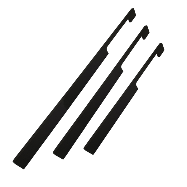 ΛΑΒΗ SLEEK ΑΛΟΥΜΙΝΙΟΥ 400mm ΜΑΥΡΗ ORAMIS