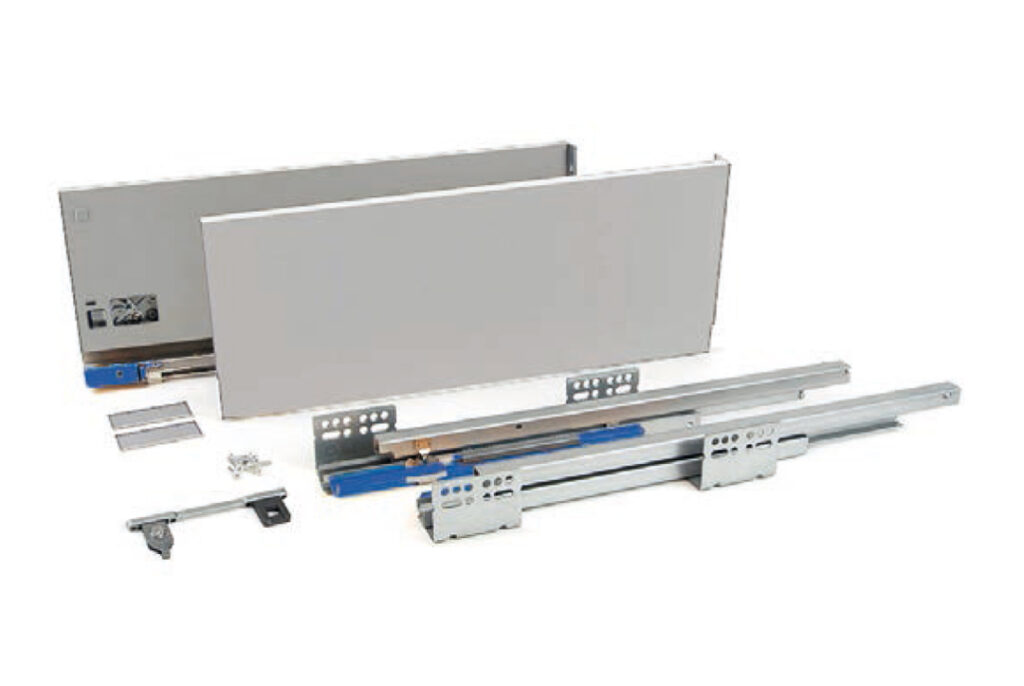 ΣΥΡΤΑΡΙ MGS SLIM LINE ME ΦΡΕΝΟ 500mm Υ175mm ΛΕΥΚΟ
