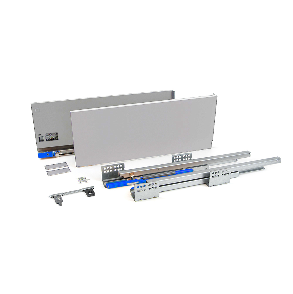 ΣΥΡΤΑΡΙ SLIM LINE 400mm ME ΦΡΕΝΟ Υ239mm ΛΕΥΚΟ MGS