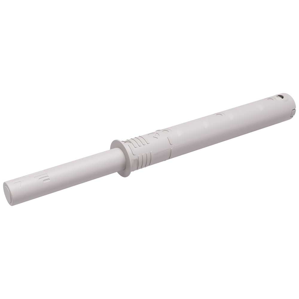 ΚΛΕΙΣΤΡΟ ΠΙΕΣΗΣ ΜΕ BUFFER K-PUSH TECH ITALIANA FERRAMENTA 37mm ΧΩΝΕΥΤΟ ΓΚΡΙ ΧΩΡΙΣ ΜΑΓΝΗΤΗ