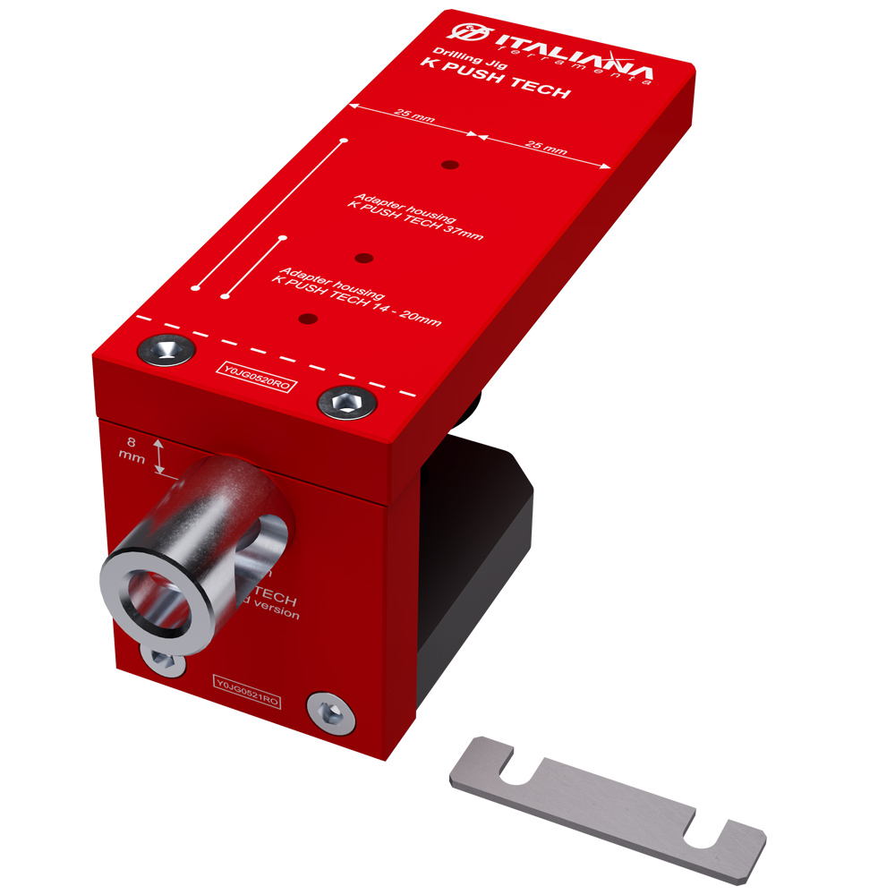ΟΔΗΓΟΣ ΔΙΑΤΡΗΣΗΣ ITALIANA FERRAMENTA K-PUSH TECH ΓΙΑ ΠΑΝΕΛ 16mm-18mm