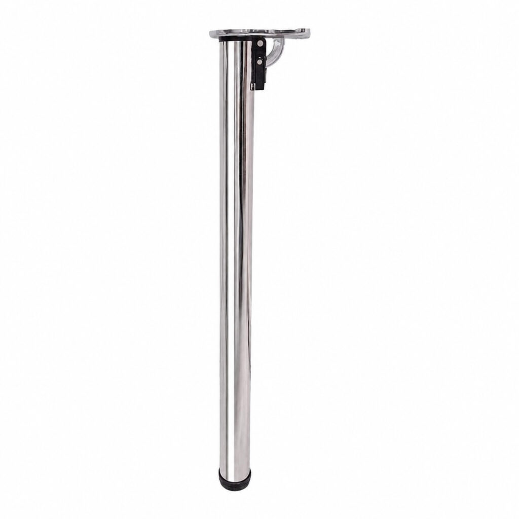 ΠΟΔΙΑ ΤΡΑΠΕΖΙΟΥ ΣΠΑΣΤΑ Φ50x710 ΝΙΚΕΛ ΜΑΤ-INOX (4τμχ) MGS