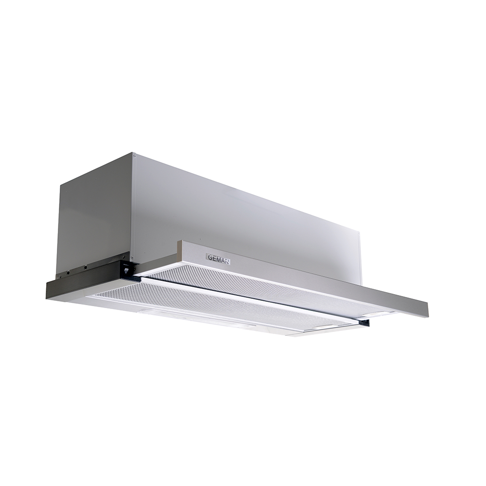 ΑΠΟΡΡΟΦΗΤΗΡΑΣ ΣΥΡΟΜΕΝΟΣ 900x282-452x284mm ΜΕ 1 ΜΟΤΕΡ INOX GEMAN