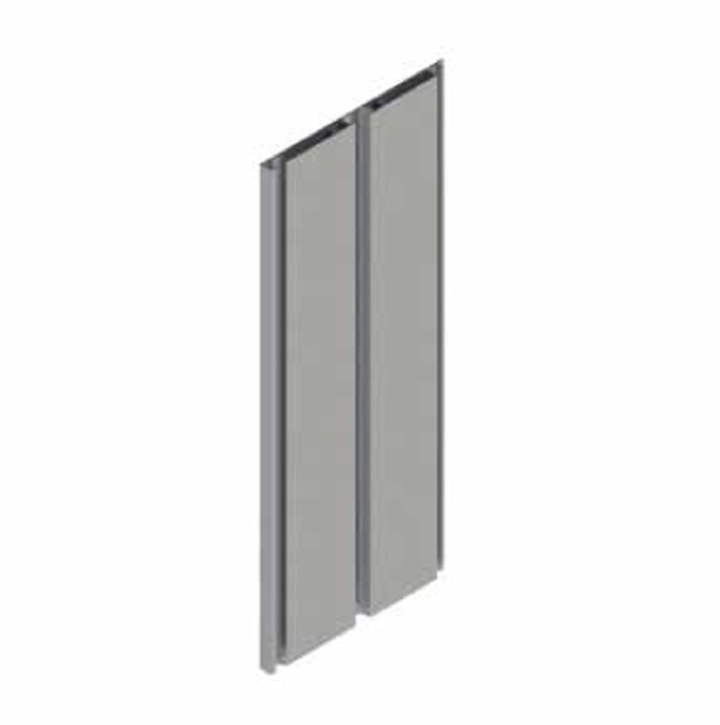 ΠΡΟΦΙΛ ΡΑΦΙ ΓΙΑ WALL/TOP 4.8m ΜΑΥΡΟ VOLPATO LINEA