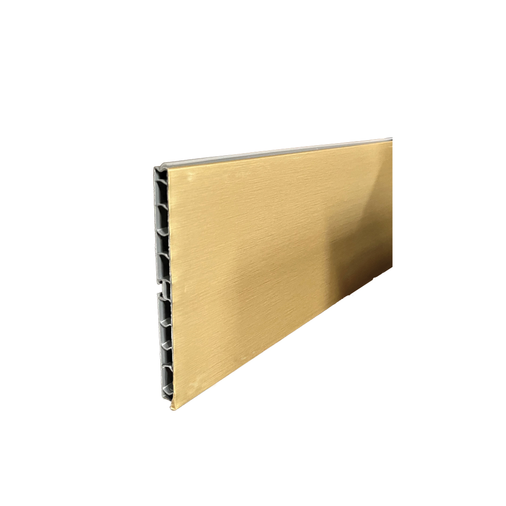 ΜΠΑΖΑ ΠΛΑΣΤΙΚΗ PP Υ120mm ΧΡΥΣΟ ΜΑΤ VOLPATO