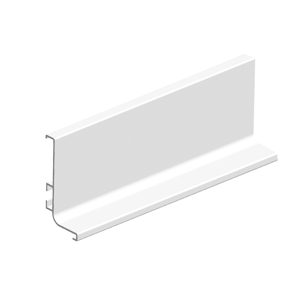 ΠΡΟΦΙΛ "L" GOLA Υ57xΠ26xΜ4000mm ΛΕΥΚΟ ΒΑΜΜΕΝΟ GEMAN