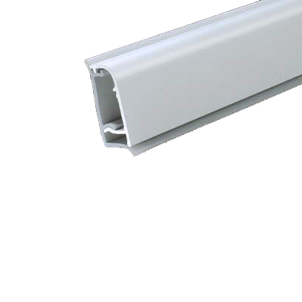 ΑΡΜΟΚΑΛΥΠΤΡΟ "D" MINI ΜΕ ΓΚΡΙ ΛΑΣΤΙΧΟ ΥxΠxΜ 24.6x12.2x4000mm ΝΙΚΕΛ ΜΑΤ ΑΝΟΔΙΩΜΕΝΟ GEMAN