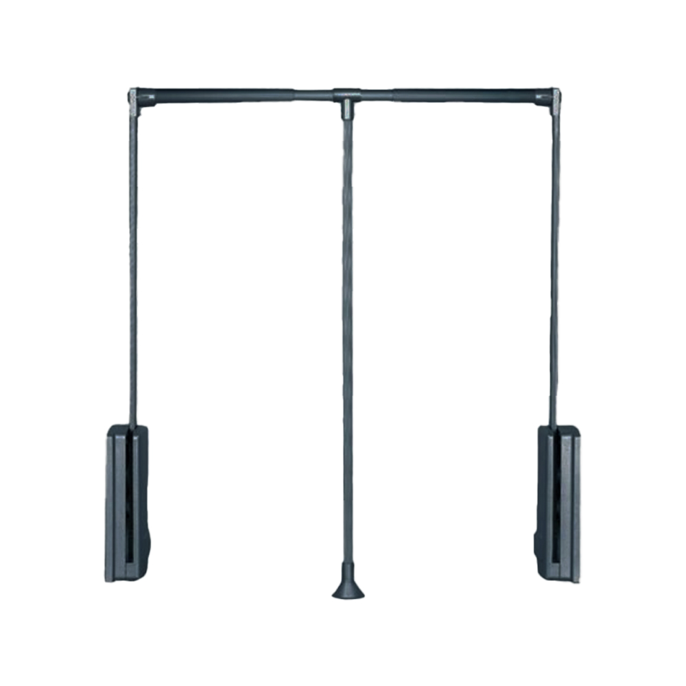 ΑΣΑΝΣΕΡ ΝΤΟΥΛΑΠΑΣ 650-920mm 10kg ΜΕ ΔΙΠΛΟ ΦΡΕΝΟ ΑΛΟΥΜΙΝΙΟ ΜΠΛΕ ΑΝΘΡΑΚΙ GEMAN