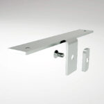 KIT FIXING ELEMENT FOR WOOD SHELVES WHITE VARNISHED ALUMINIUM VOLPATO STILI