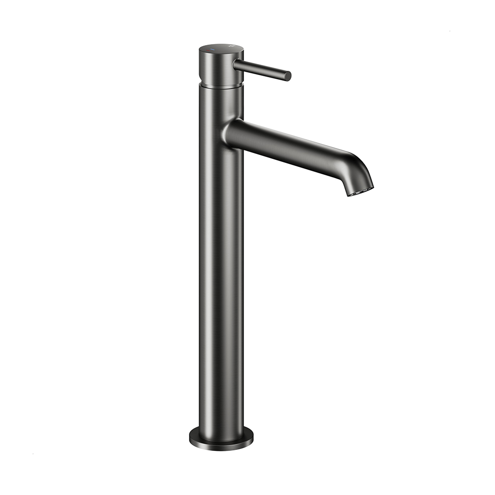 ΜΠΑΤΑΡΙΑ ΝΙΠΤΗΡΑ ΜΠΑΝΙΟΥ MOZA MINI Υ302mm ΕΠΙΔΑΠΕΔΙΑ ΑΝΑΜΕΙΚΤΙΚΗ GUN METAL ΓΚΡΙ KFA