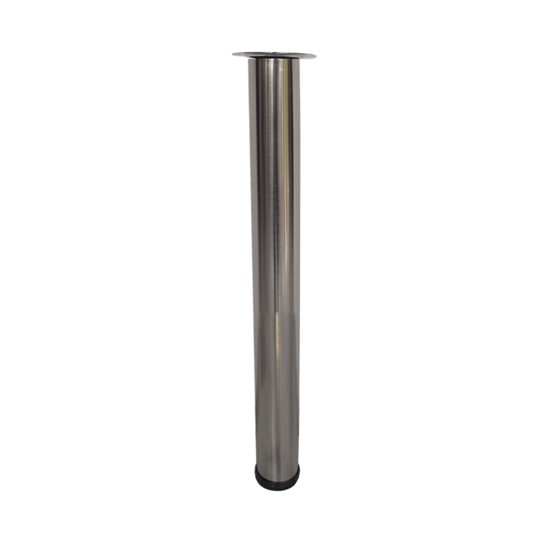 ΠΟΔΙΑ ΤΡΑΠΕΖΙΟΥ Φ80x710mm ΝΙΚΕΛ ΜΑΤ ΑΝΟΞΕΙΔΩΤΟ (4τμχ)