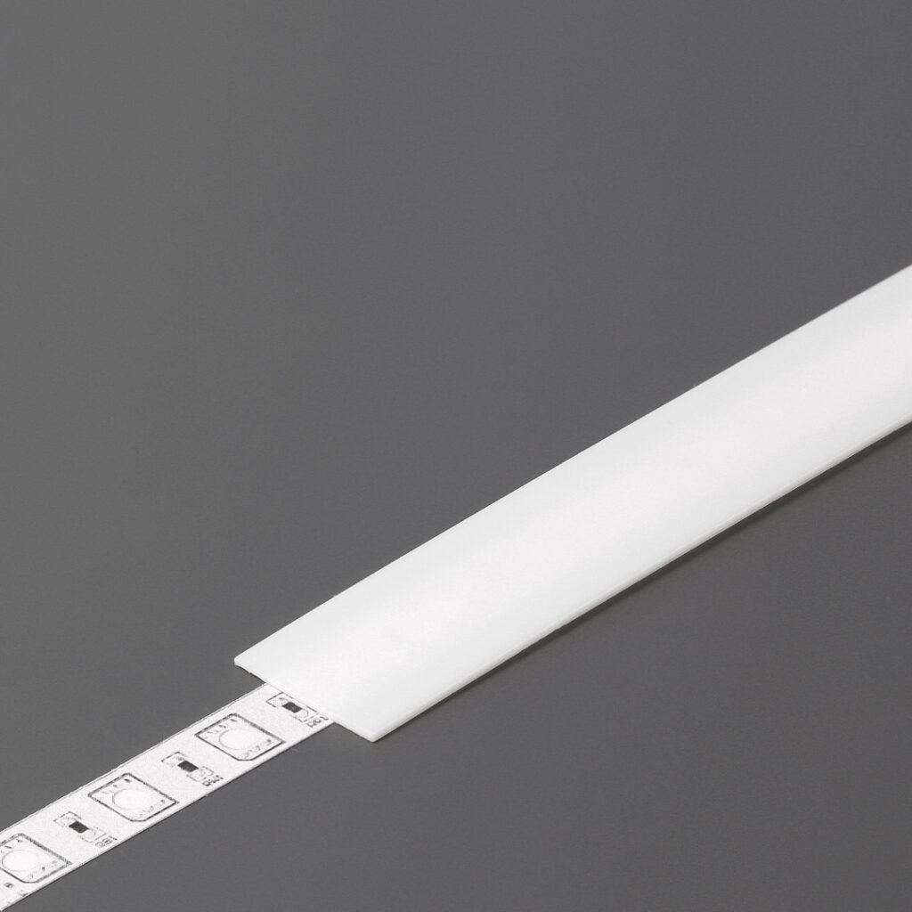 ΚΑΠΑΚΙ ΛΕΥΚΟ ΓΙΑ ΠΡΟΦΙΛ ΑΛΟΥΜINIOY LED DIFFUSER B (GROOVE10/CORNER10) 2000mm TOPMET