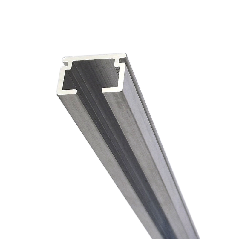 ΣΙΔΗΡΟΔΡΟΜΟΣ ΜΟΝΟΣ ΦΥΣΙΚΟ ΑΛΟΥΜΙΝΙΟ (5m) 15x10mm
