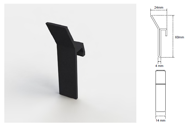 ΓΑΝΤΖΟΣ ΓΙΑ Κ ΠΑΝΕΛ 14x60mm L&S