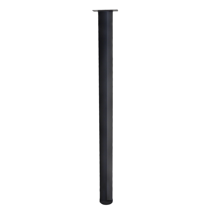 ΠΟΔΙΑ ΤΡΑΠΕΖΙΟΥ ΤΕΤΡΑΓΩΝΑ 50x50x710mm ΜΑΥΡΑ (4τμχ)