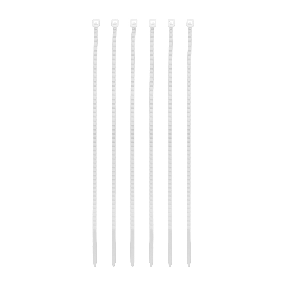ΔΕΜΑΤΙΚΑ ΤΑΙΡΑΠΣ 150x2,5mm 100τμχ ΠΛΑΣΤΙΚΑ ΛΕΥΚΑ ΜΤΧ