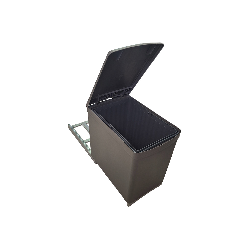 ΚΑΔΟΣ ΑΠΟΡΡΙMΜΑΤΩΝ ΣΥΡΟΜΕΝΟΣ 16lt 280 LINE ΠxΒxΥ:230x380x360mm ΚΟΥΤΙ: 300mm ΓΚΡΙ ΣΚΟΥΡΟ ΠΛΑΣΤΙΚΟΣ GOLLINUCCI
