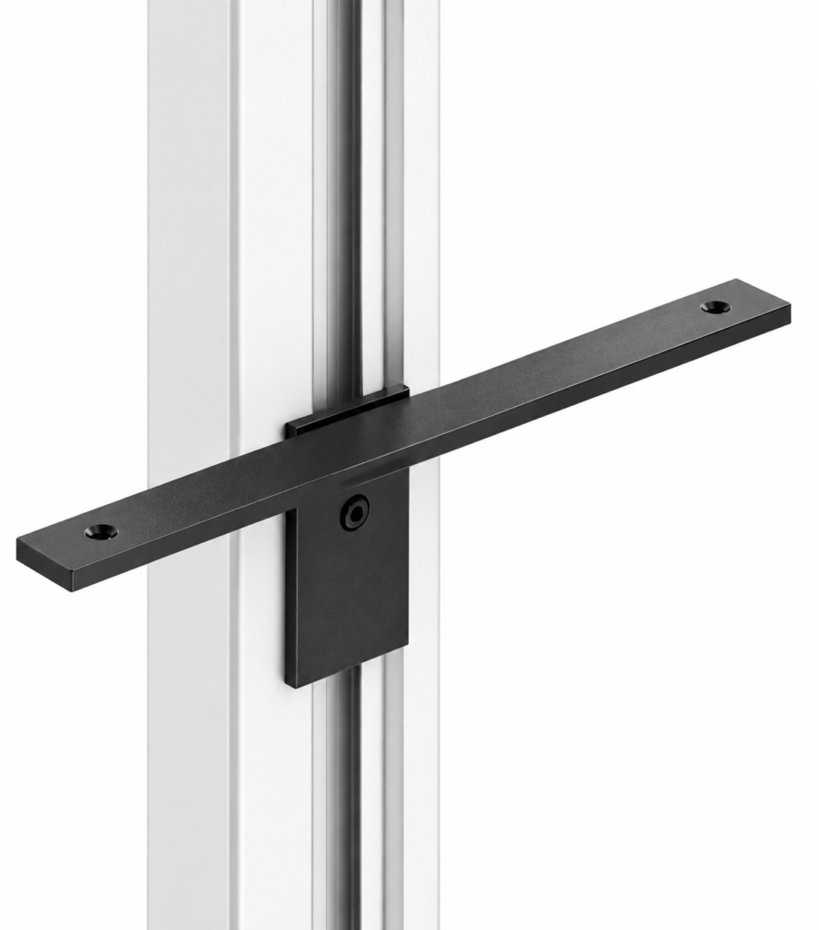 ΣΕΤ ΣΤΗΡΙΞΗΣ ΞΥΛΙΝΟΥ ΡΑΦΙΟΥ STILI PHOS 160mm ΜΑΥΡΟ VOLPATO STILI PHOS - ELLIPSE MNKT0362