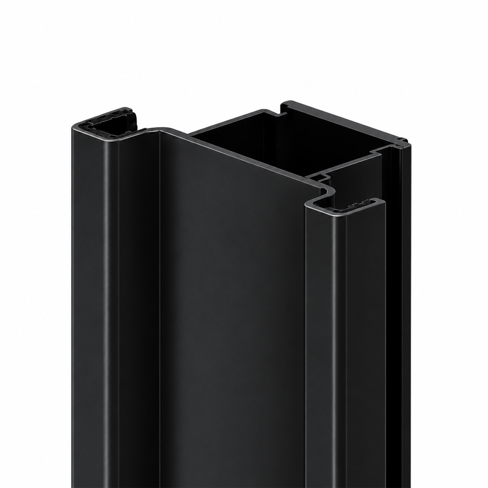 ΠΡΟΦΙΛ ΚΑΘΕΤΗΣ ΔΙΠΛΗΣ ΛΑΒΗΣ GOLA G 35.9x66.4x3000mm ΓΙΑ ΜΕΛΑΜΙΝΗ 18mm ΑΛΟΥΜΙΝΙΟ ΜΑΥΡΟ ΑΝΟΔΙΩΜΕΝΟ