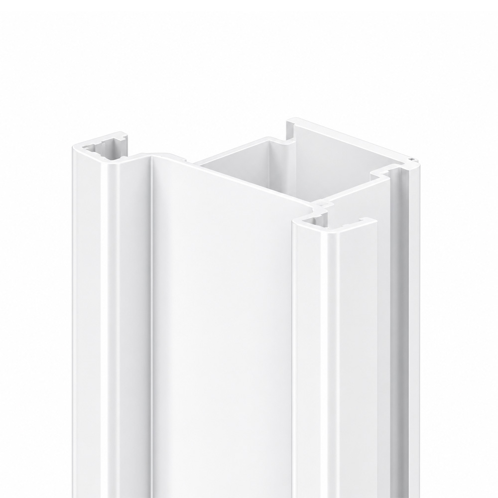 ΠΡΟΦΙΛ ΚΑΘΕΤΗΣ ΔΙΠΛΗΣ ΛΑΒΗΣ GOLA G 35.9x66.4x3000mm ΓΙΑ ΜΕΛΑΜΙΝΗ 18mm ΑΛΟΥΜΙΝΙΟ ΛΕΥΚΟ